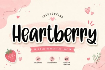 Heartberry Font: Elegant Typography for Creative Projects