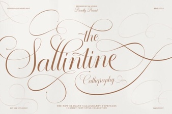 Sallintine Font: Elegant Typography for Creative Projects