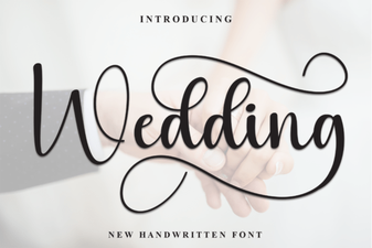Elegant Wedding Font for Stylish Invitations and Designs