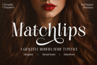 Matchlips Font: Creative Typography for Bold Design Projects